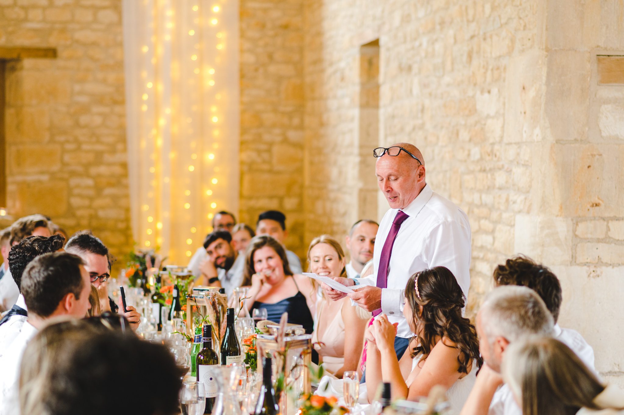 Father of the bride's speech at upcote barn