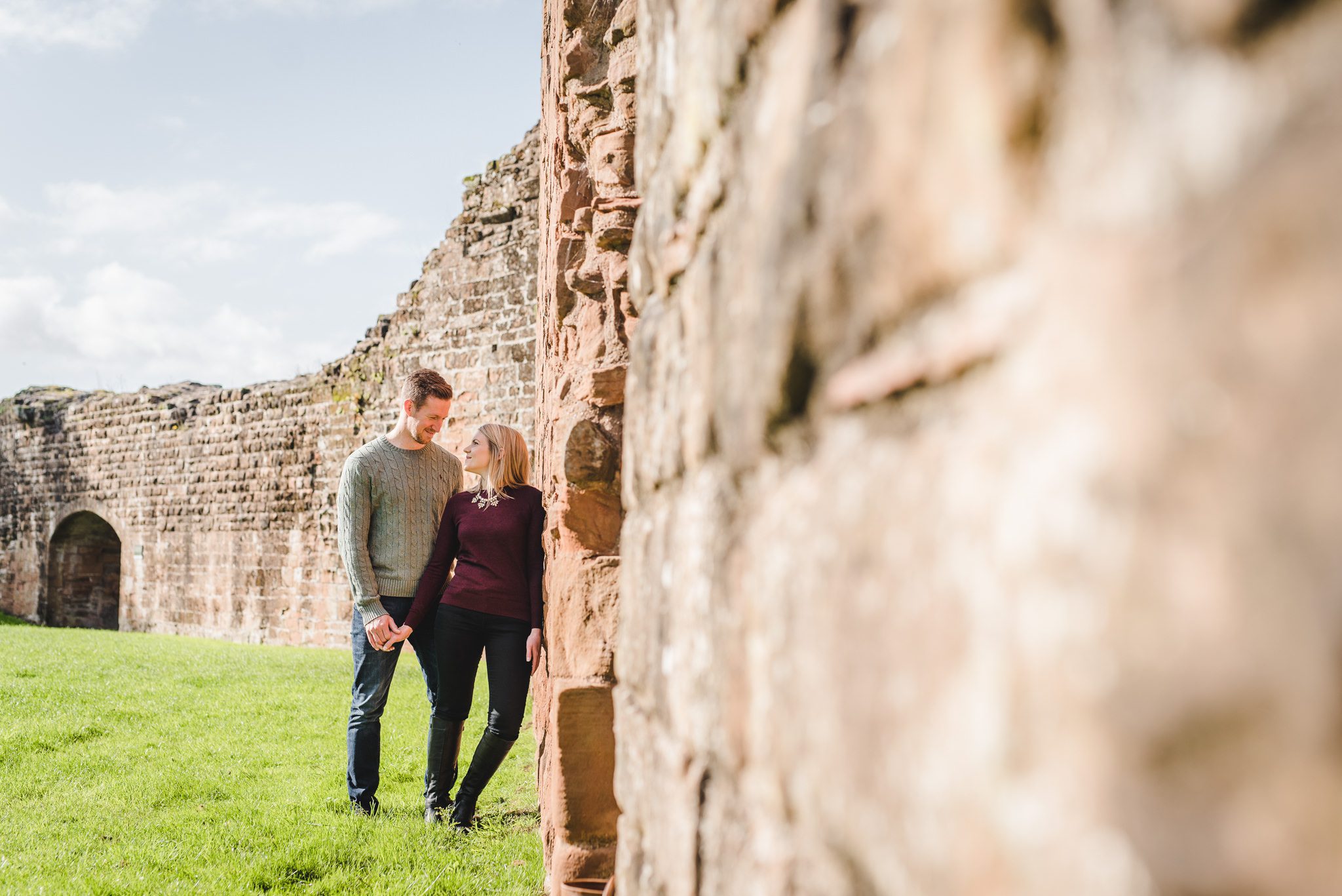 A castle engagement shoot