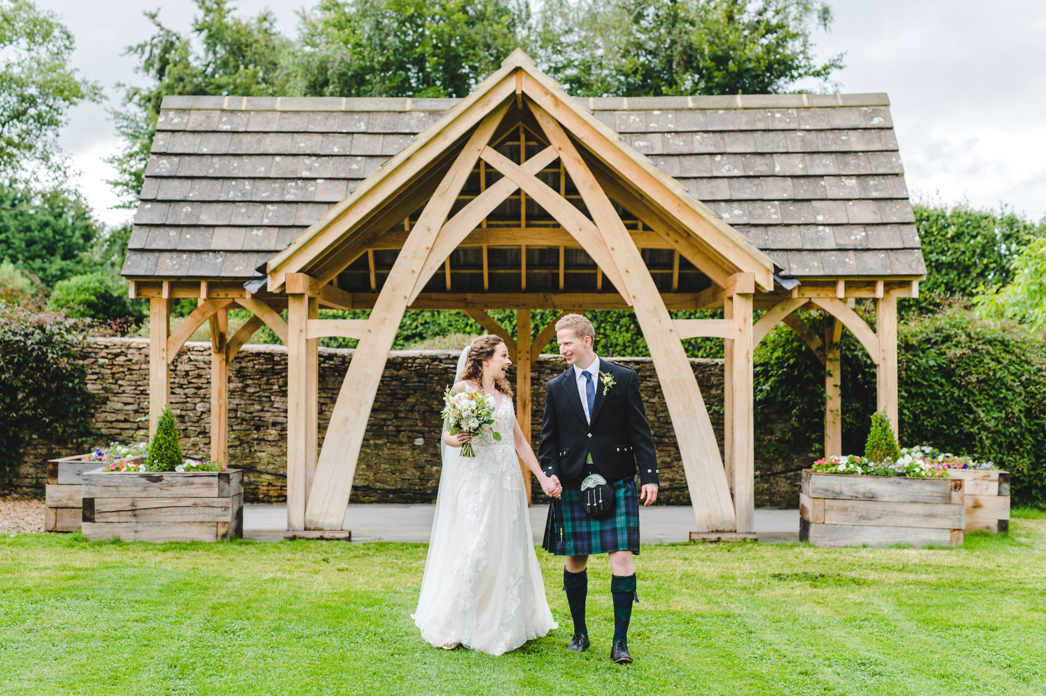 Couple portraits at the great tythe barn