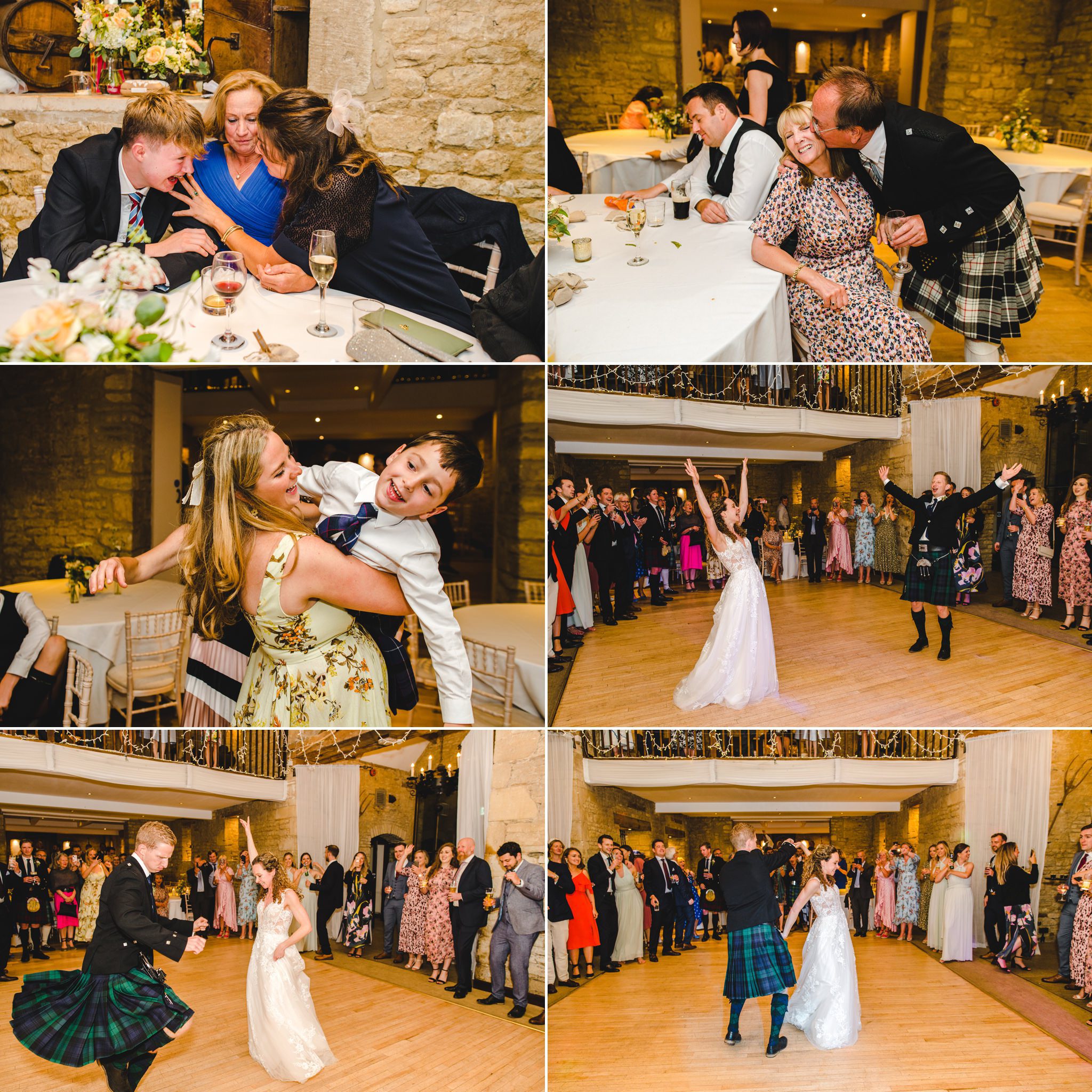 Dancing at The Great Tythe Barn by Bigeye Photography