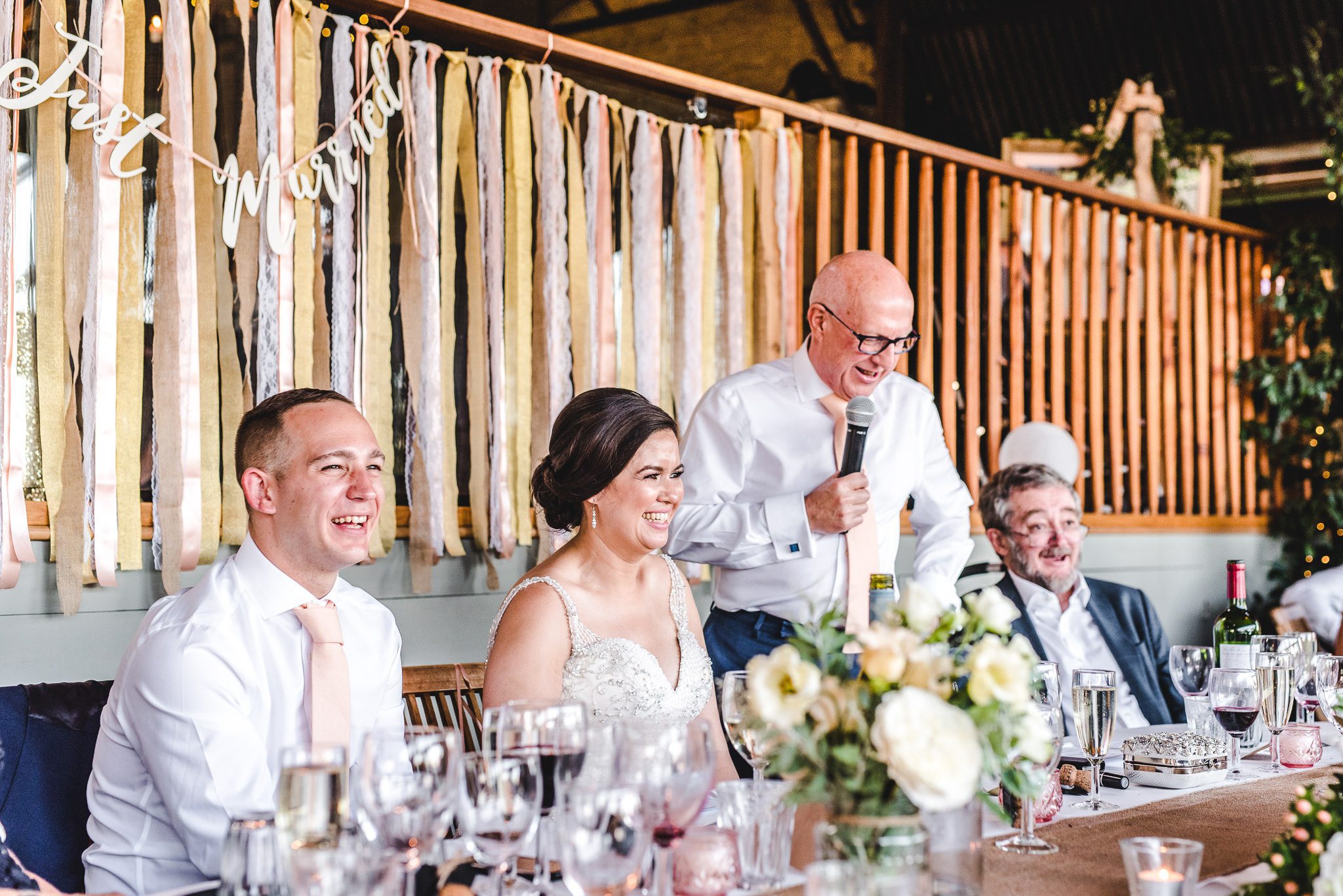 Father of the brides speech at stone barn 