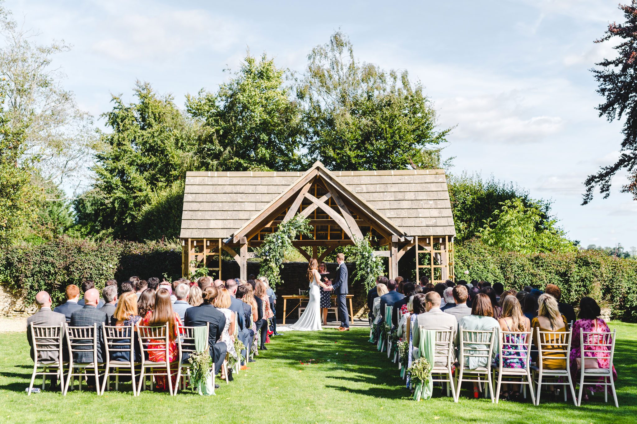 great tythe barn wedding