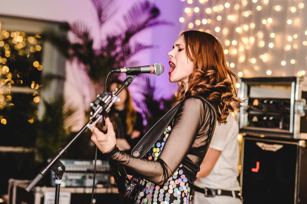 Kate Nash playing at a wedding in the Cotswolds