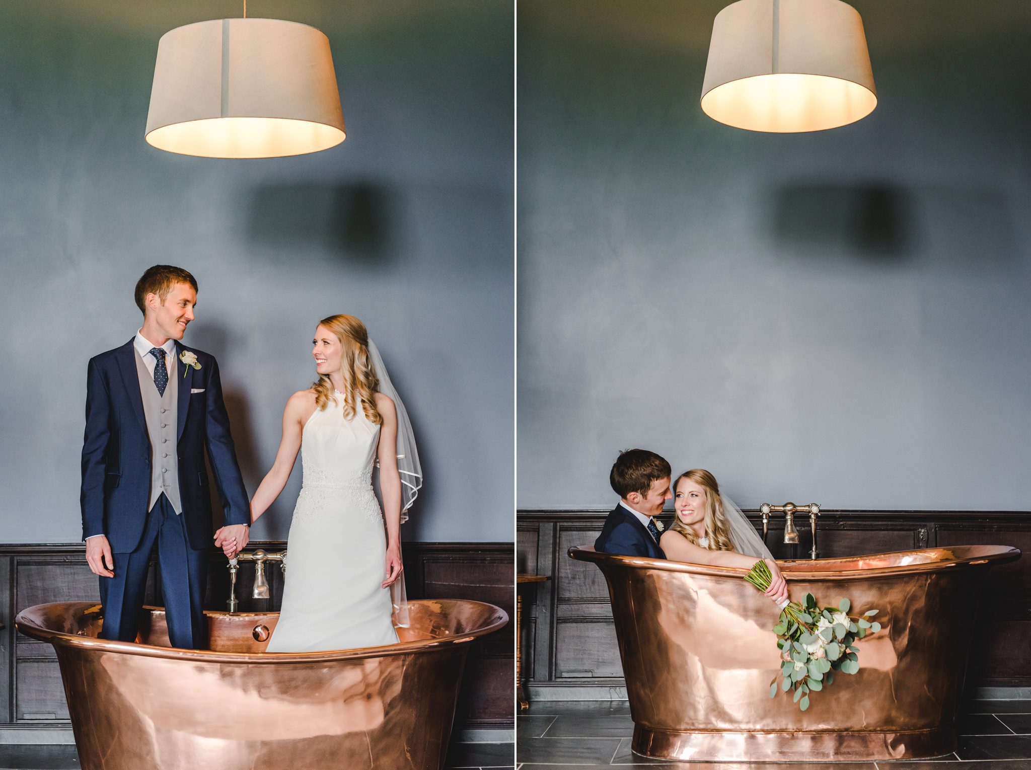 Bride and Groom wedding portraits by Bigeye Photography at Elmore Court