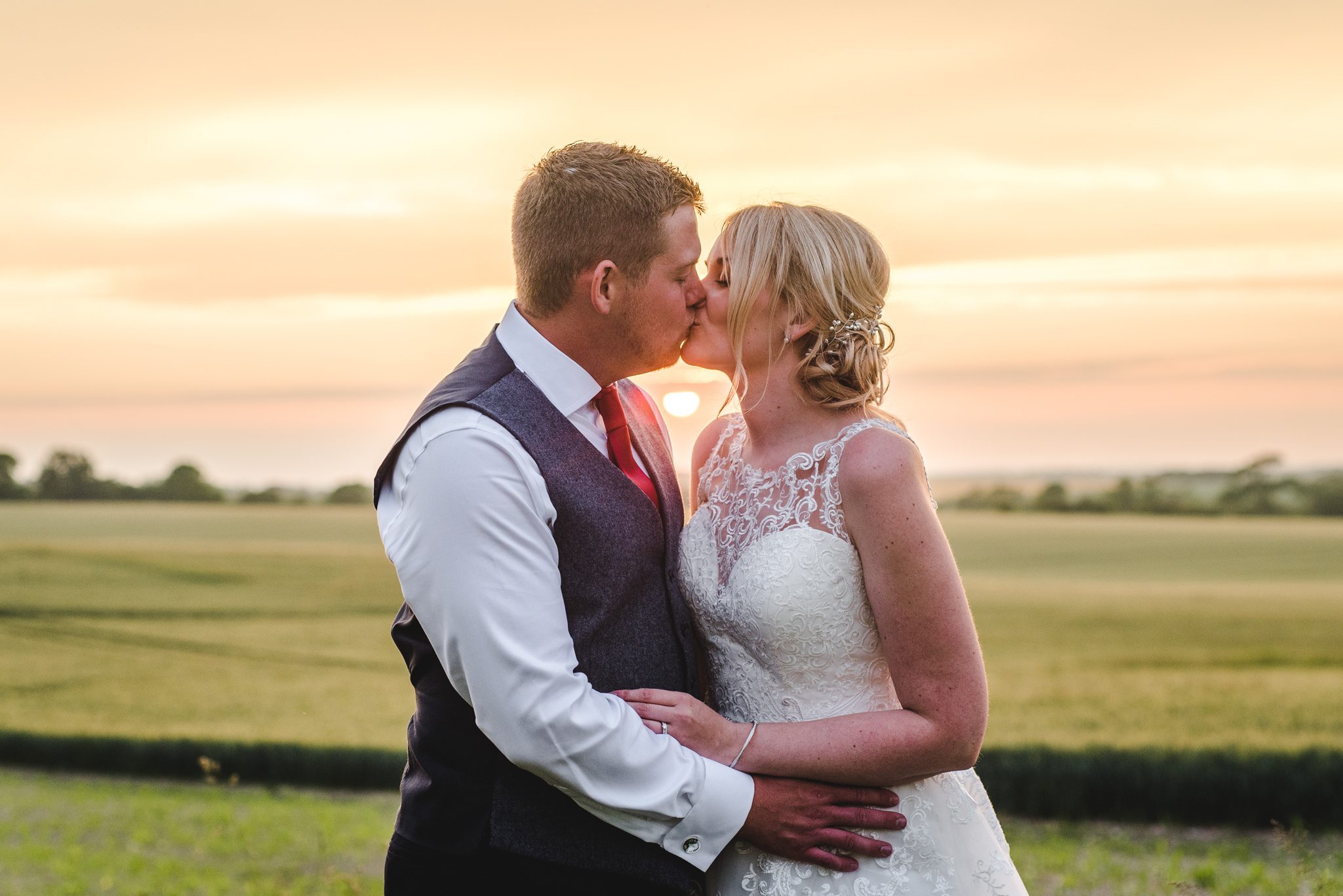 Sunset photos at Cold Harbour Barn