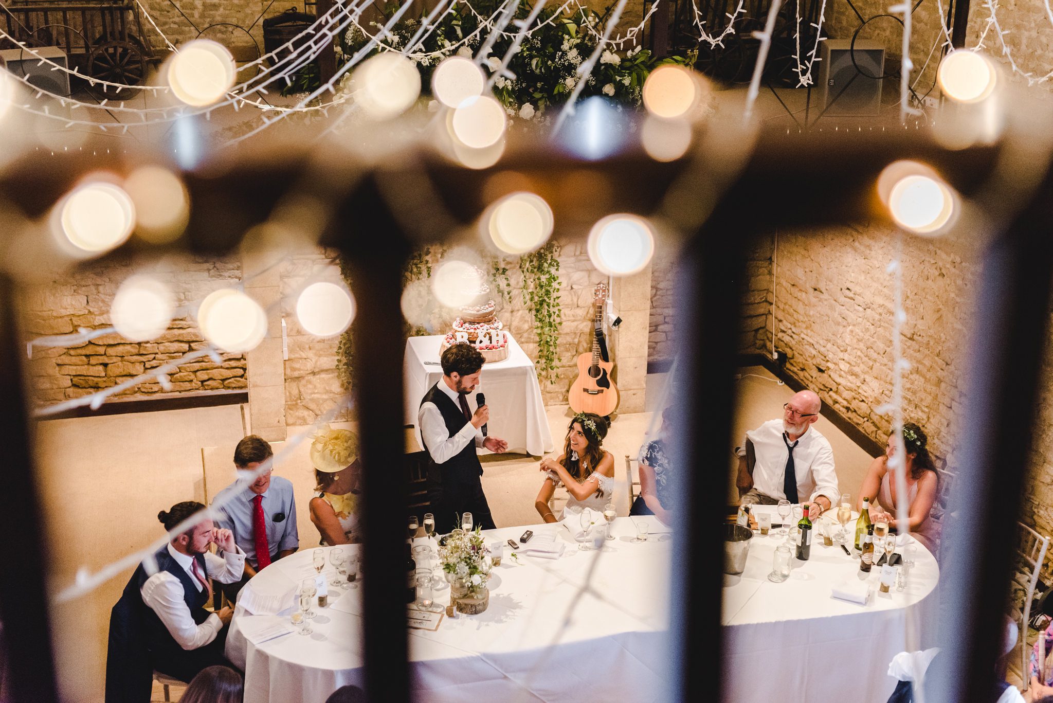 grooms speech at the great tithe barn