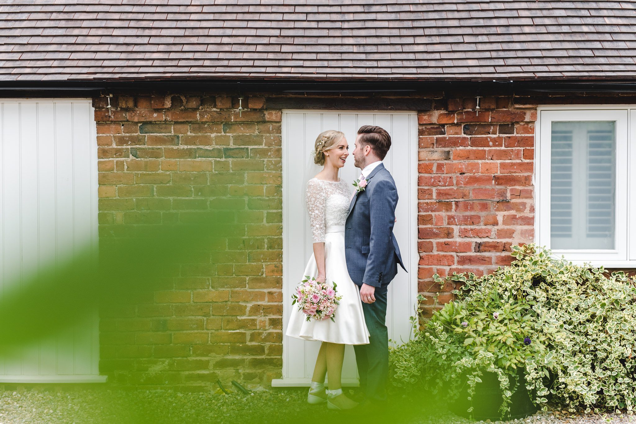 Couple portraits at Curradine barns