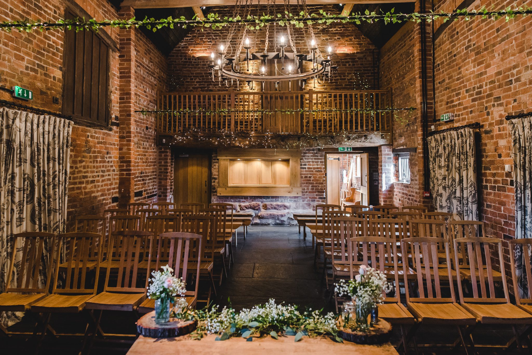 Curradine Barns ceremony room