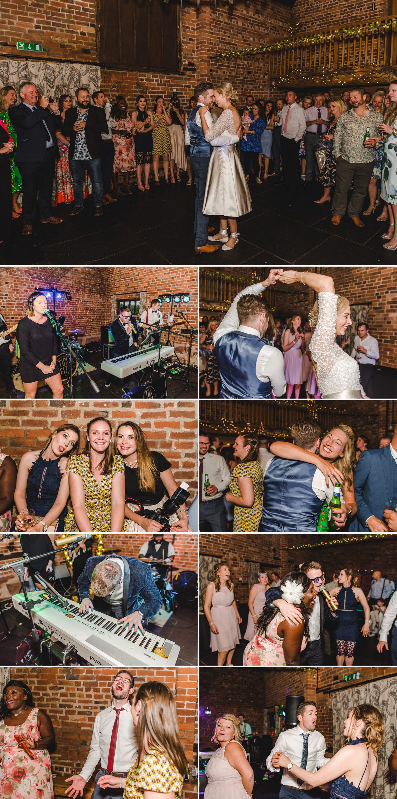 First dance at Curradine Barns