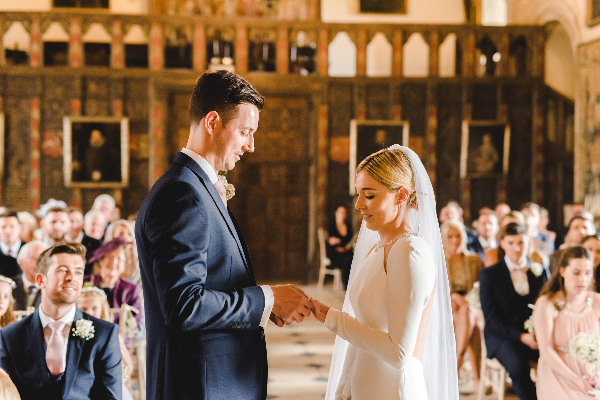 Ring exchange at Berkeley Castle