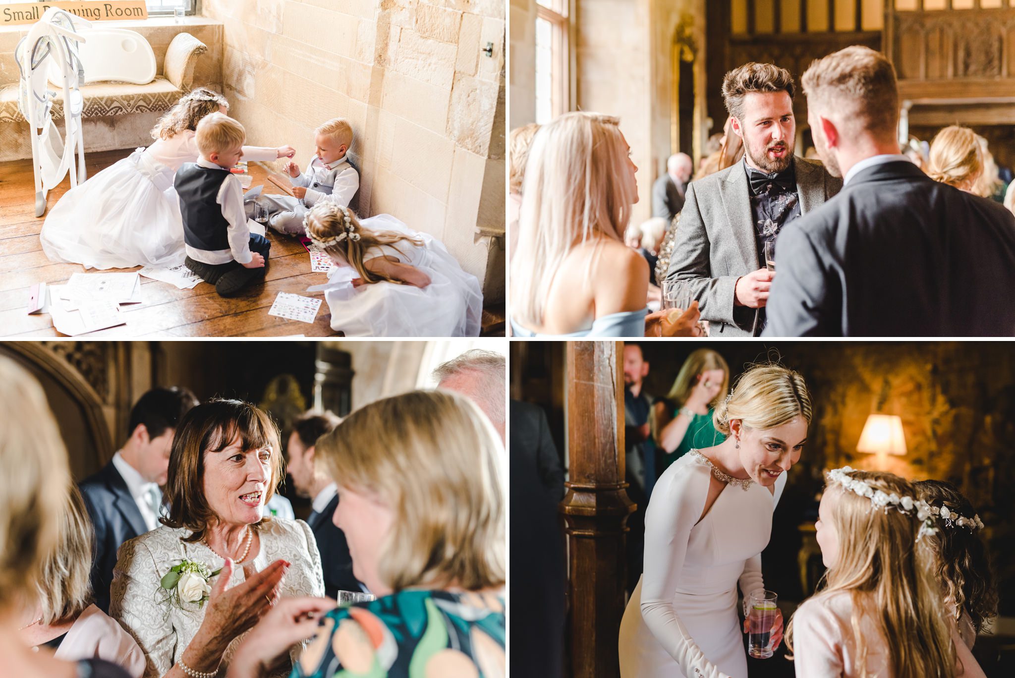 Afternoon drinks reception at Berkeley Castle