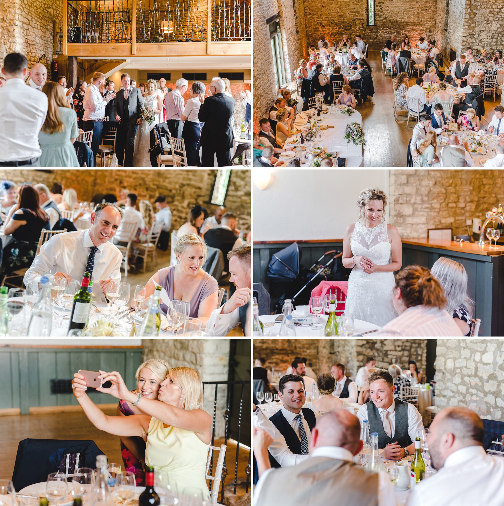 Wedding speeches at Priston Mill