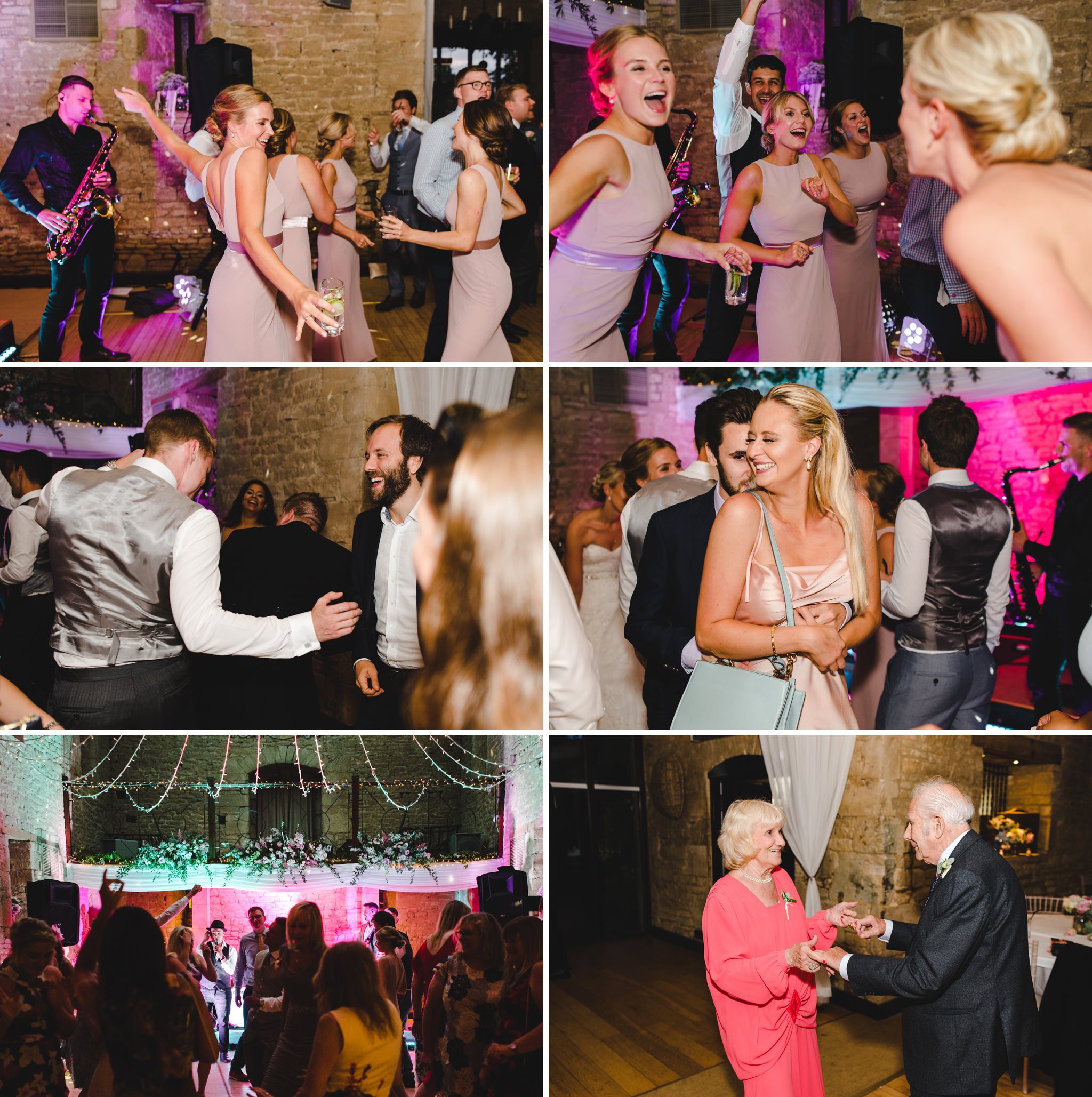 Great Tythe barn dancefloor full