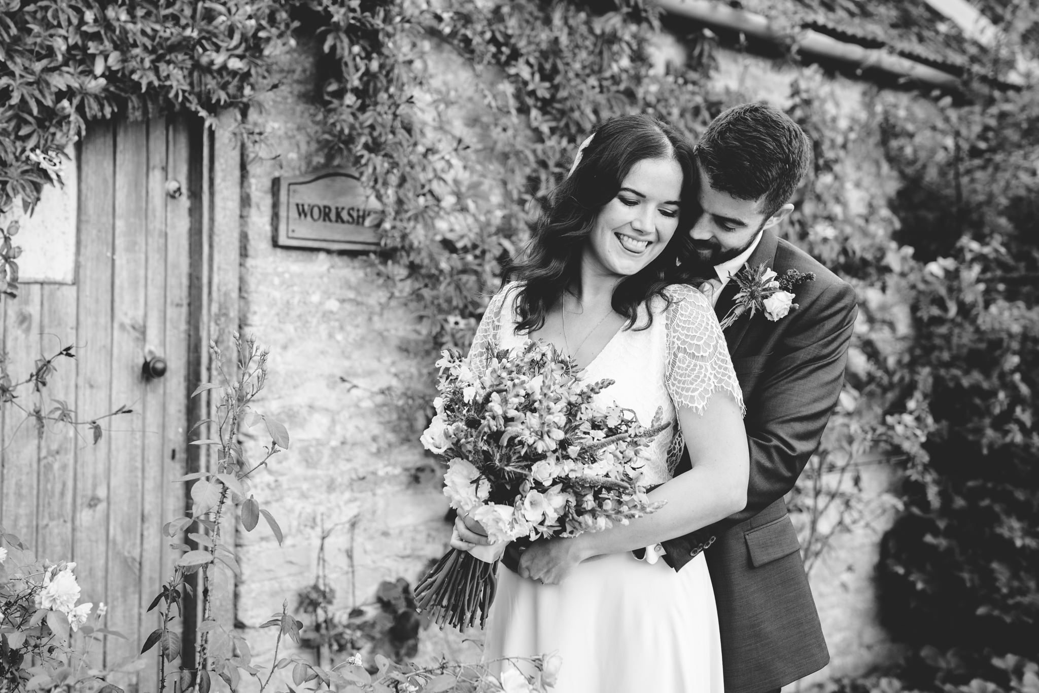 Couple portraits at Merriscourt