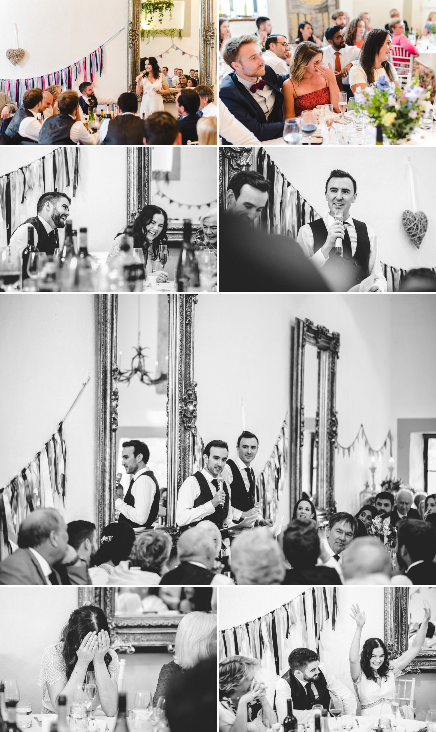 Wedding speeches at Merriscourt