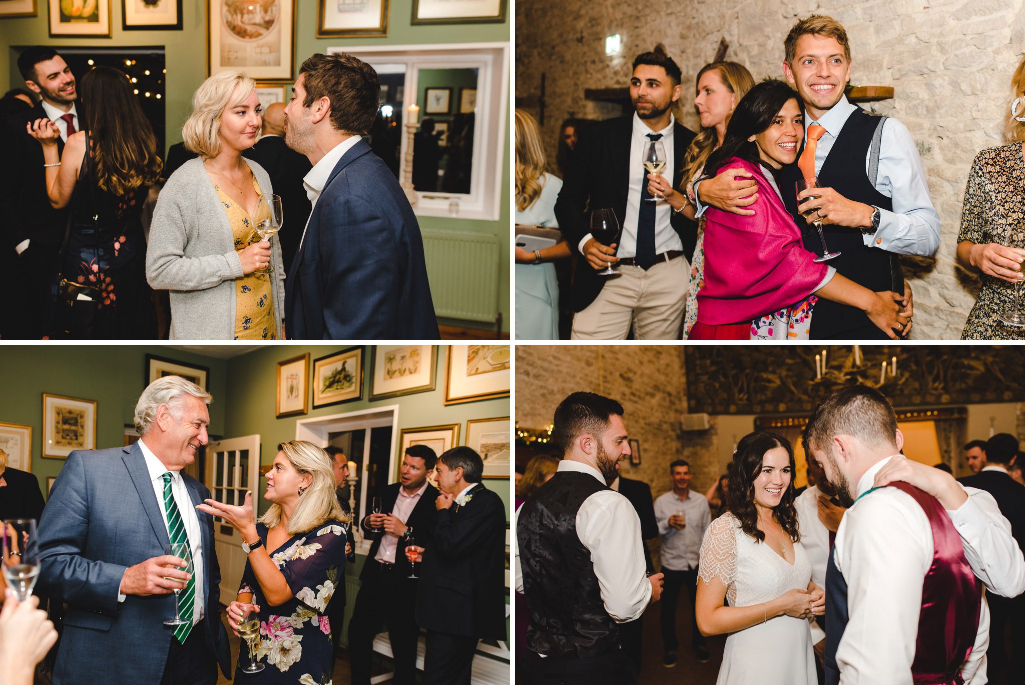 Wedding guests dancing at a Merriscourt Wedding