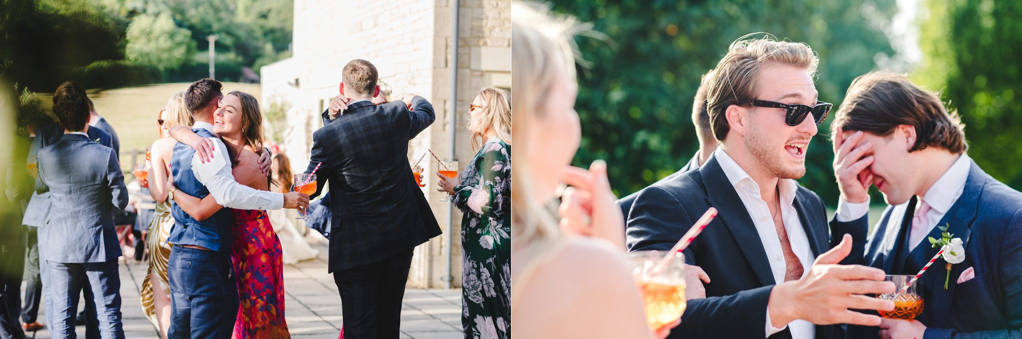 Relaxed candid photography and videography at Hyde House in the Cotswolds