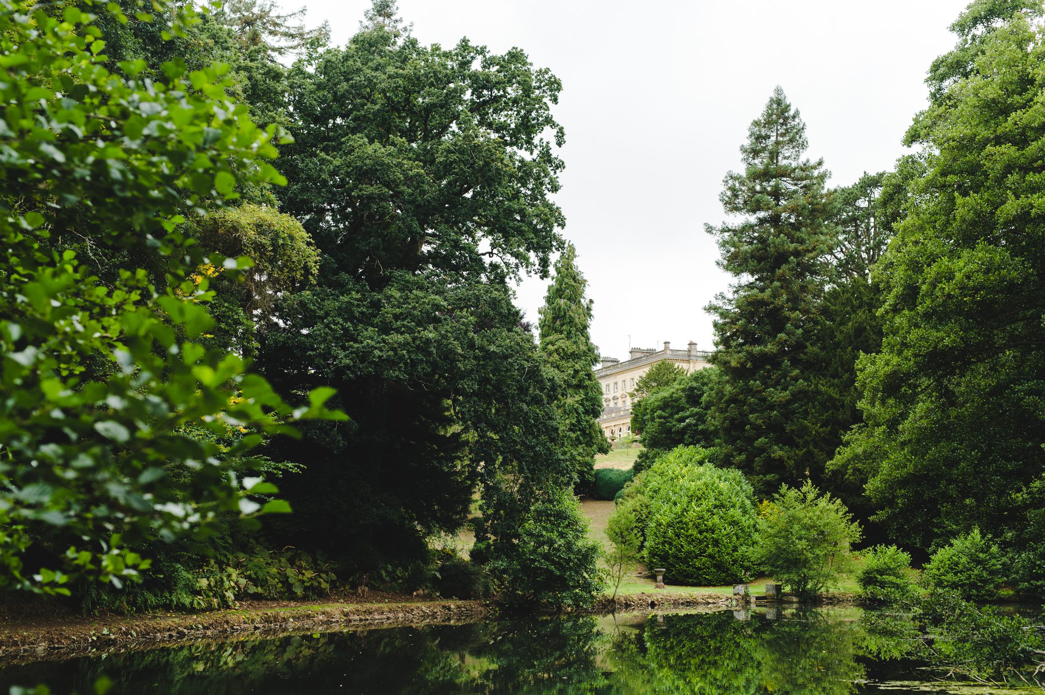 A view of Cowley Manor in The Cotswolds