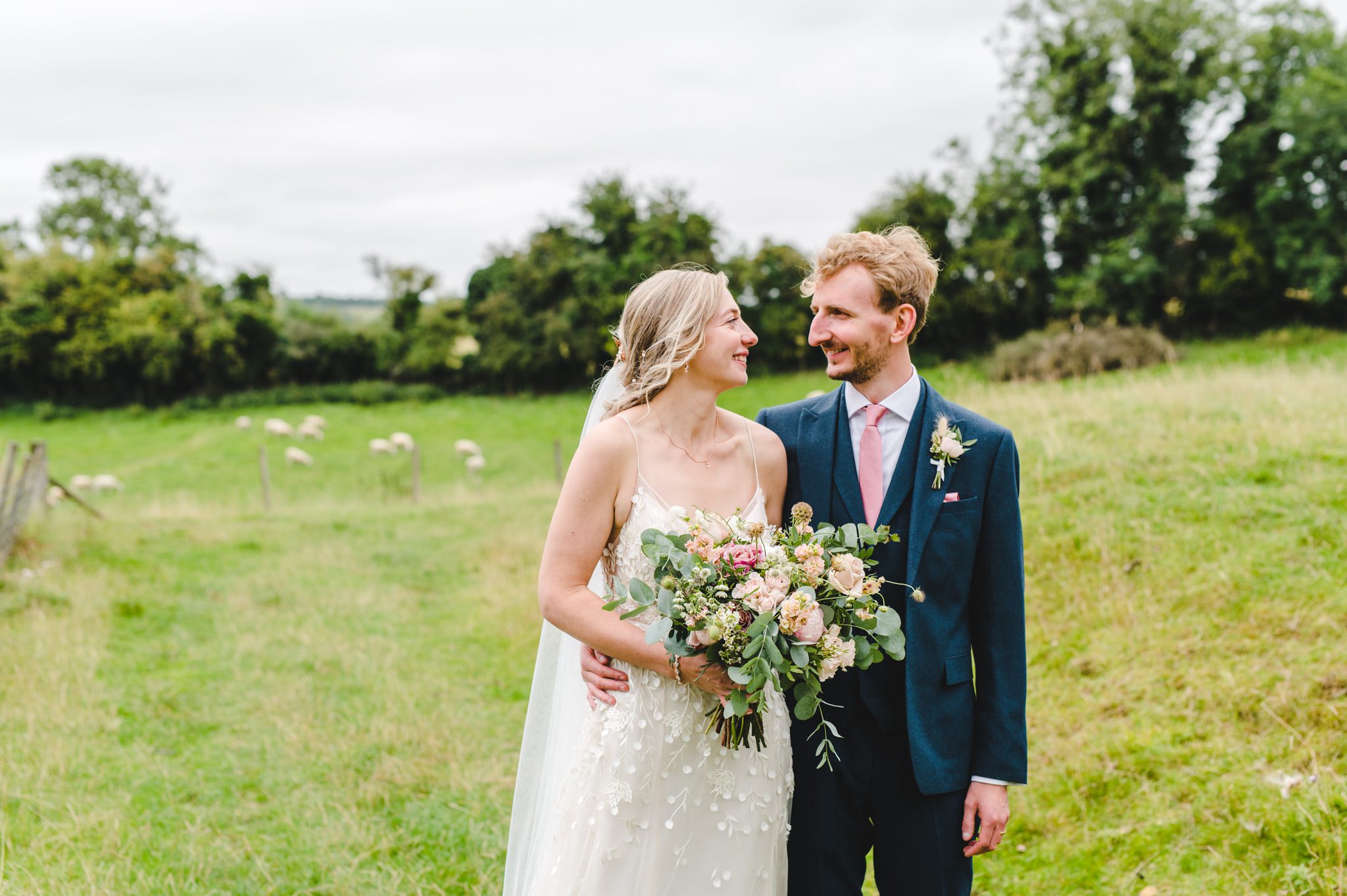 Couple shots in the field at Upcote Barn