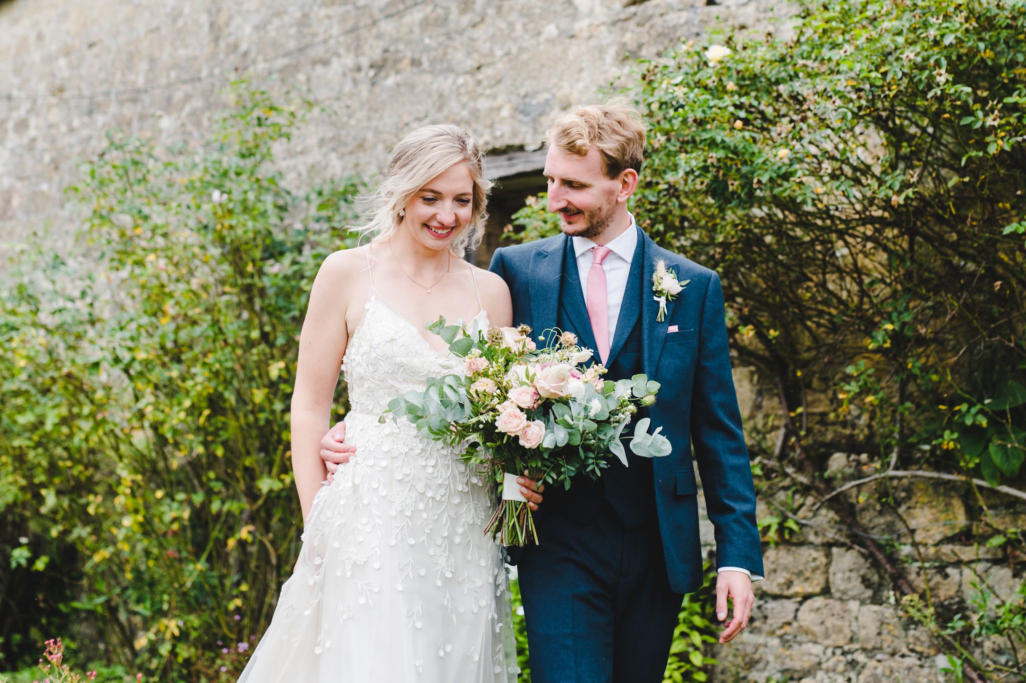 Relaxed couple shots at Upcote Barn