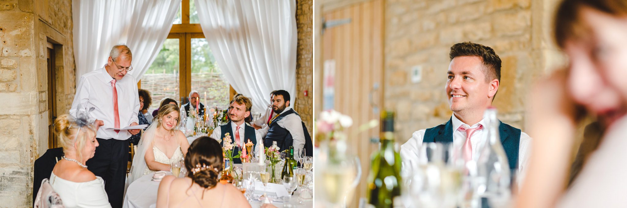 upcote barn wedding speeches by bigeye photography