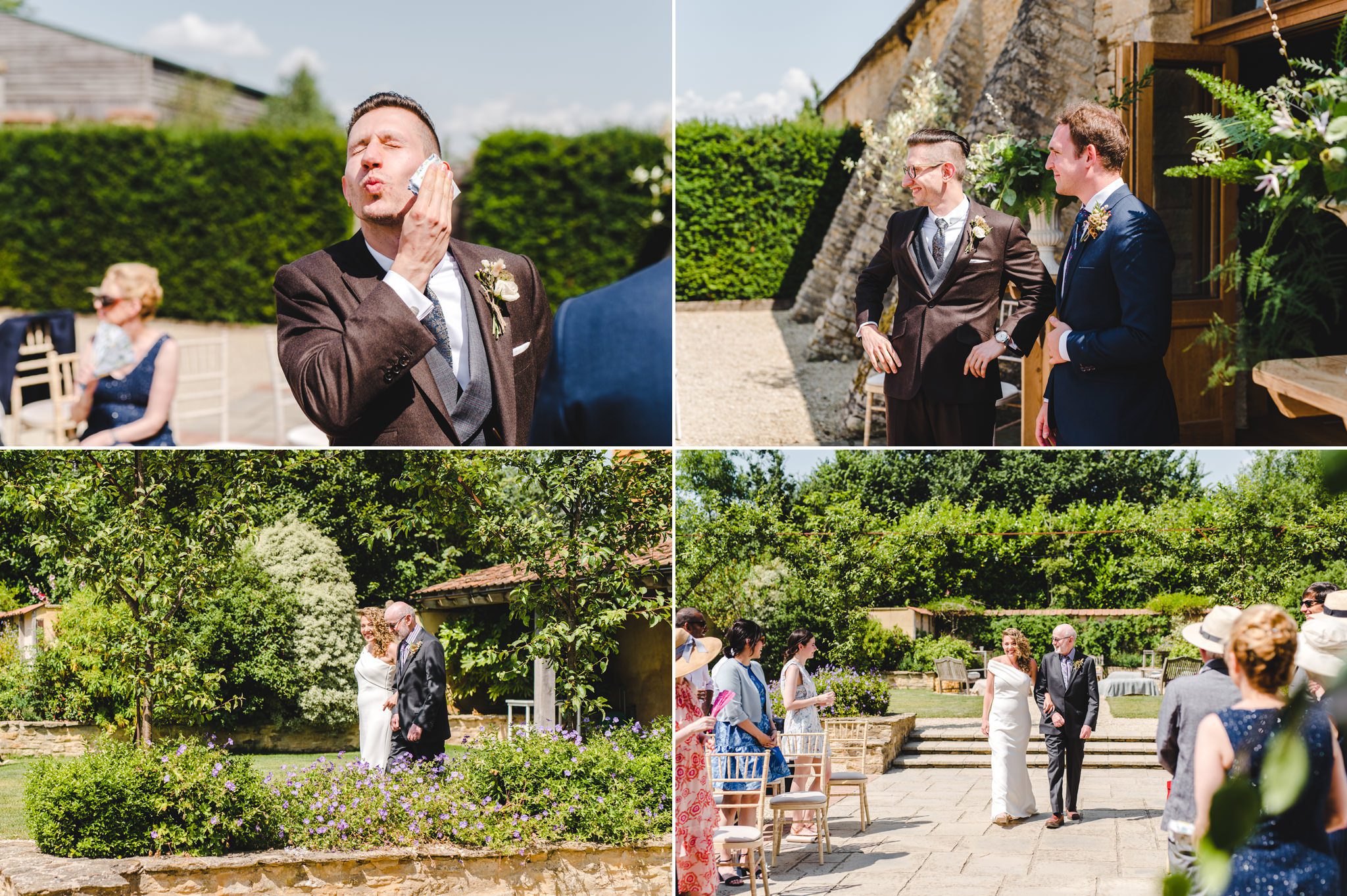 Ready for a wedding at Oxleaze Barn