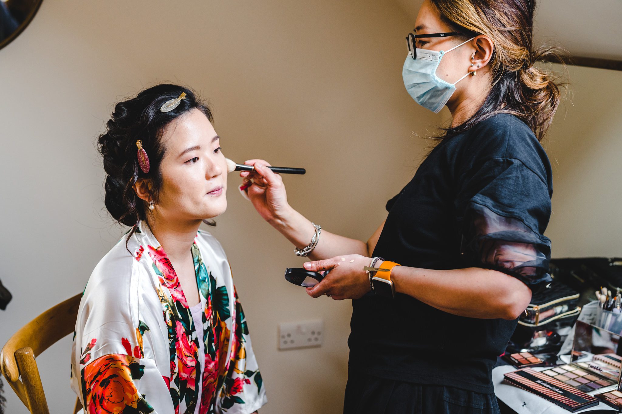 BRIDAL PREP FOR A CHINESE WEDDING AT HYDE HOUSE