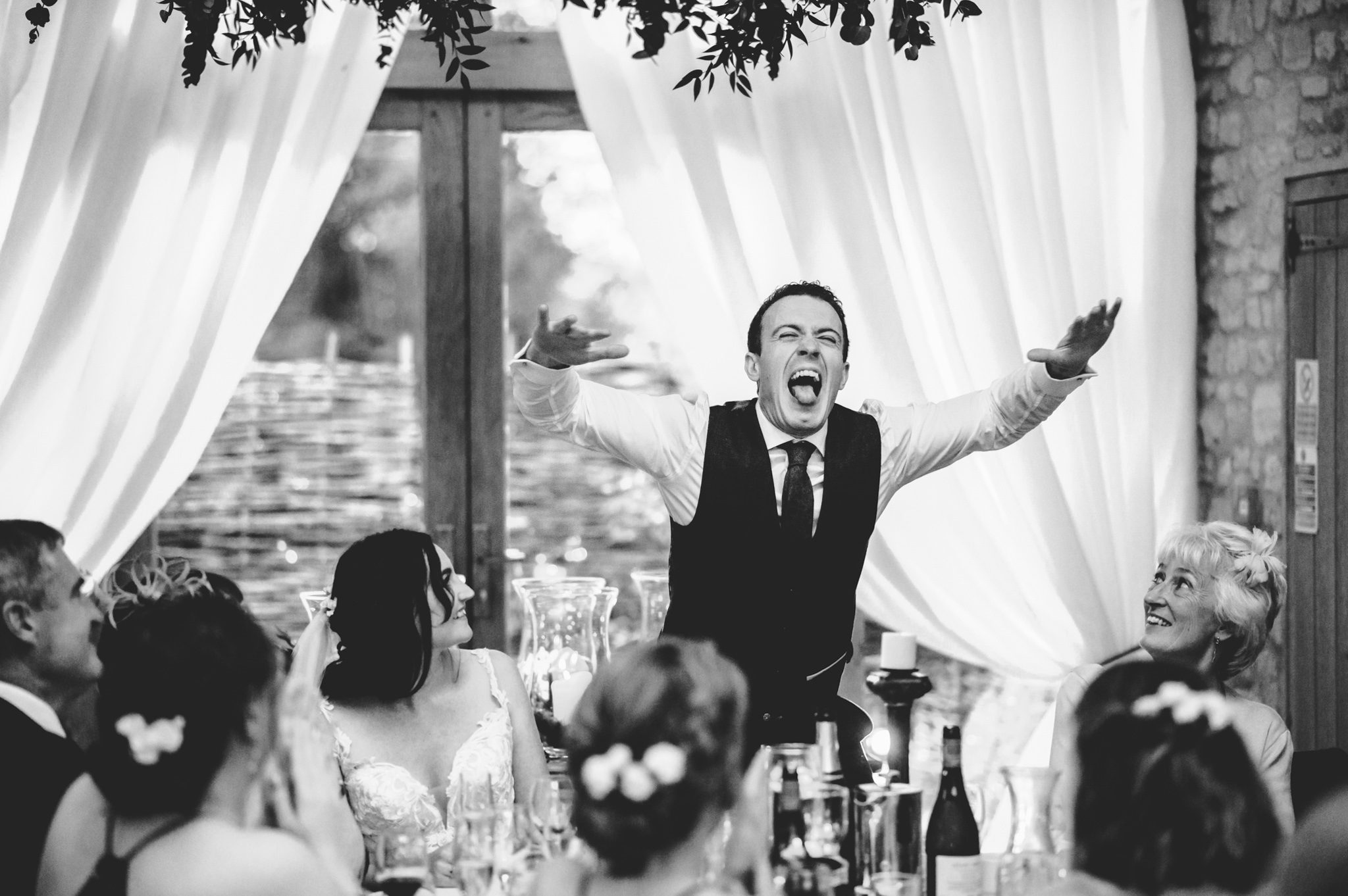 The groom at upcote barn