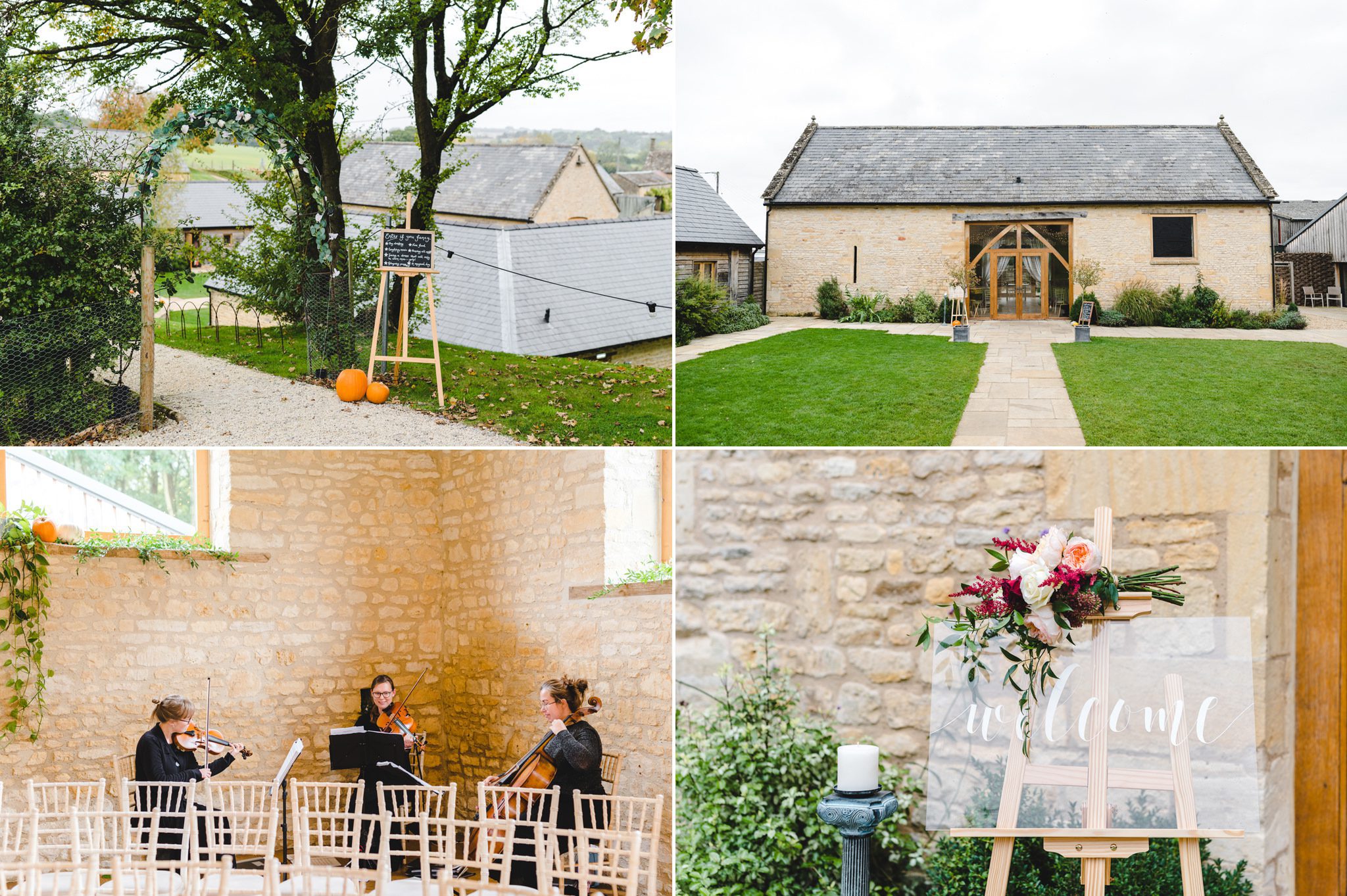 autumn wedding at The Barn at Upcote