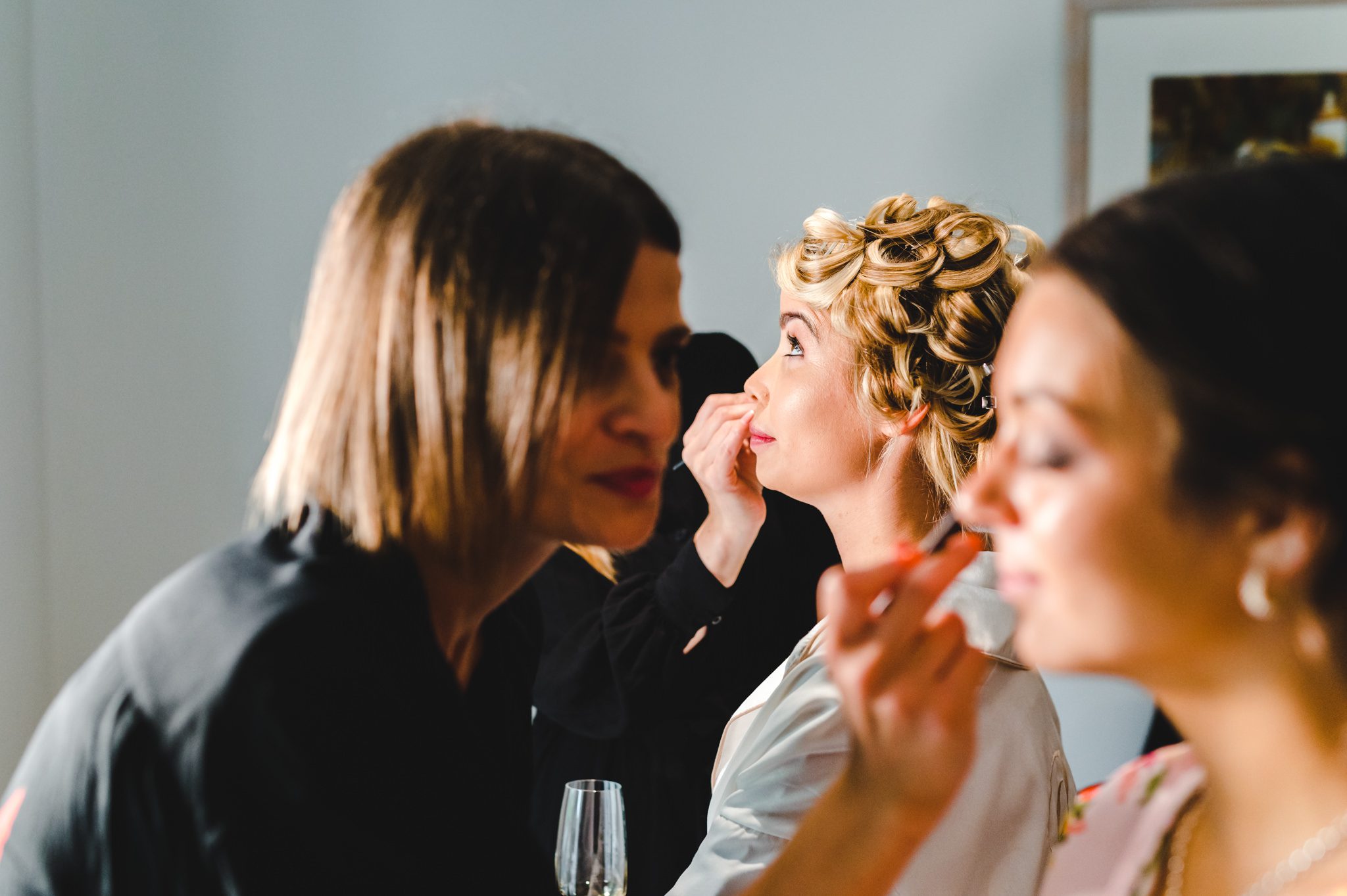 Bridal make-up and hair