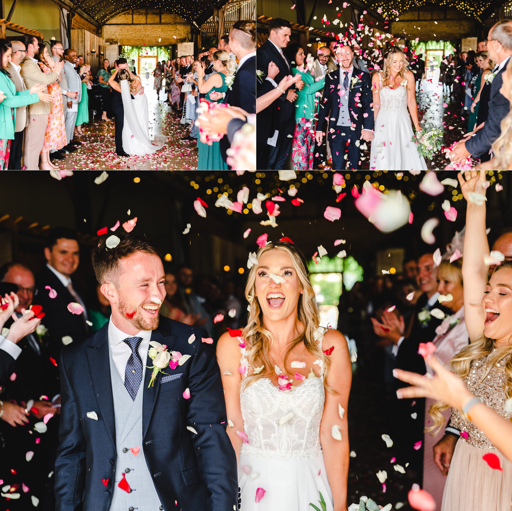 Confetti at Stone Barn