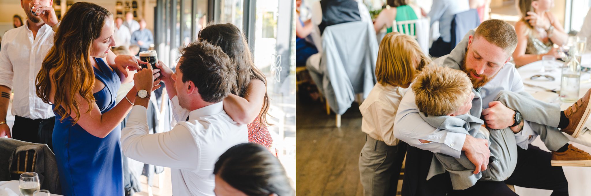 Wedding reception at Lapstone Barn