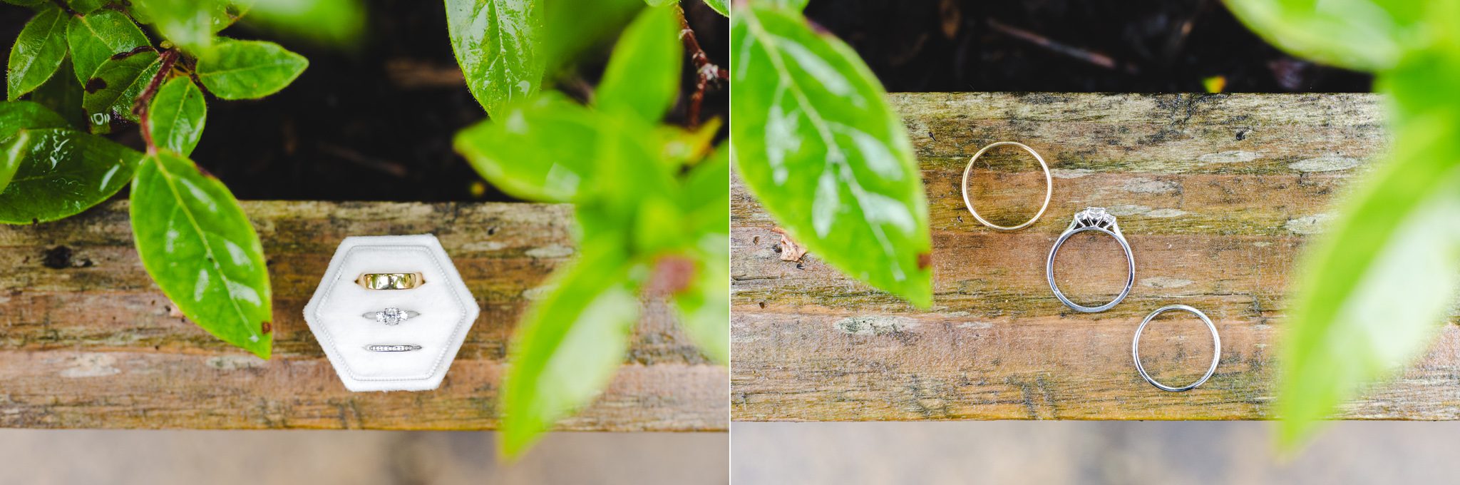 Lapstone Barn wedding rings