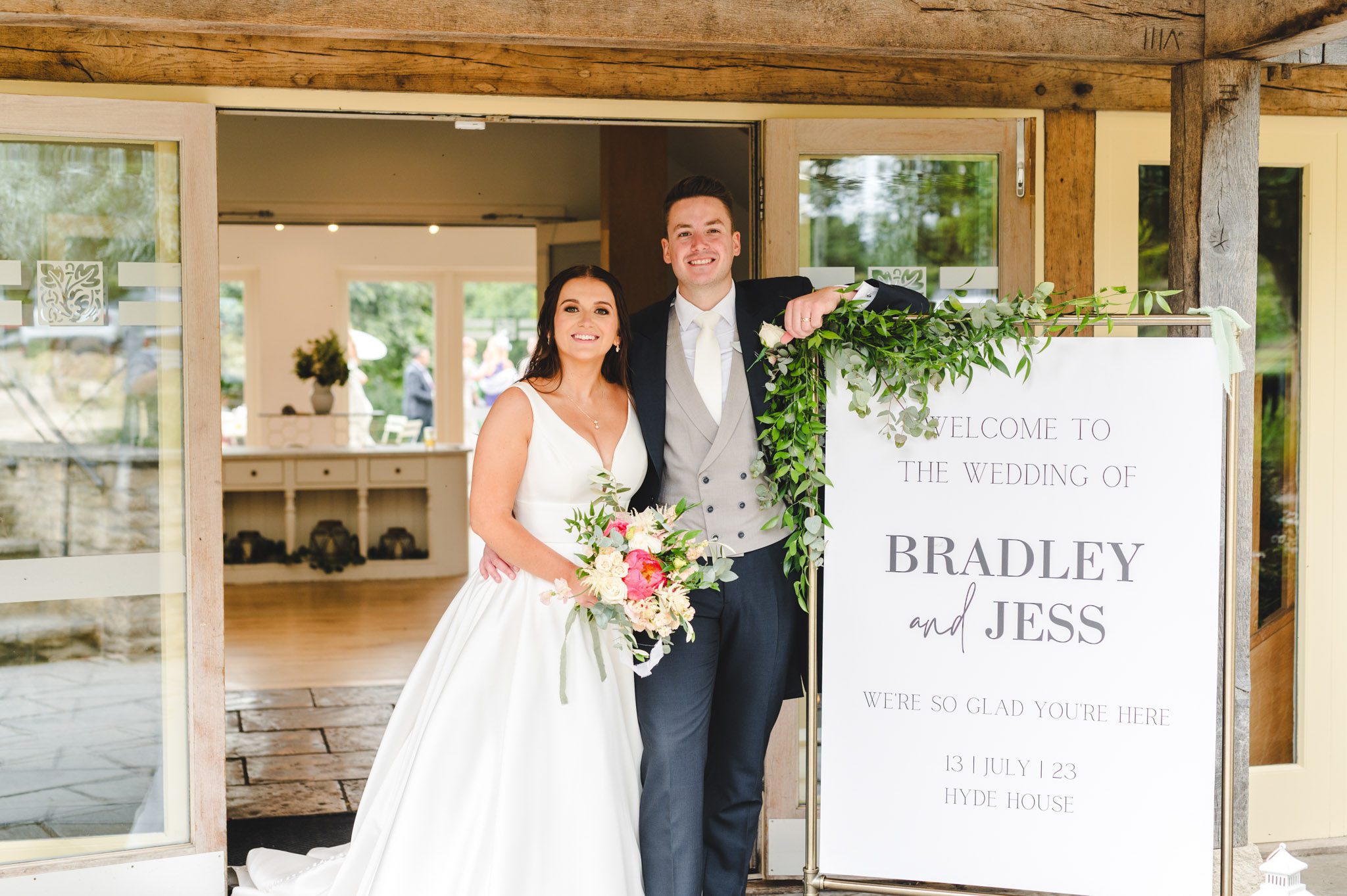 hyde house wedding day