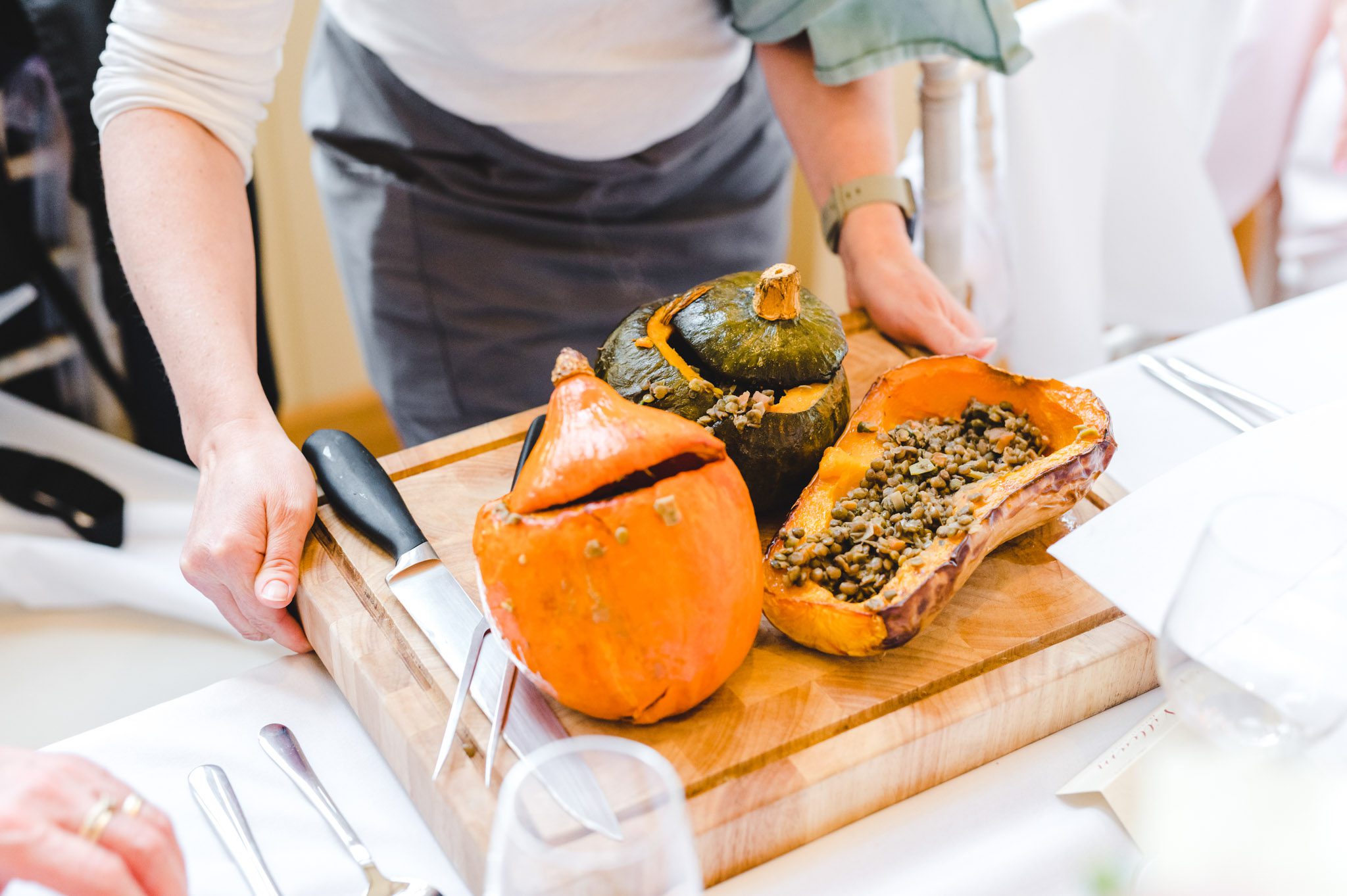 pumpkin wedding breakfast
