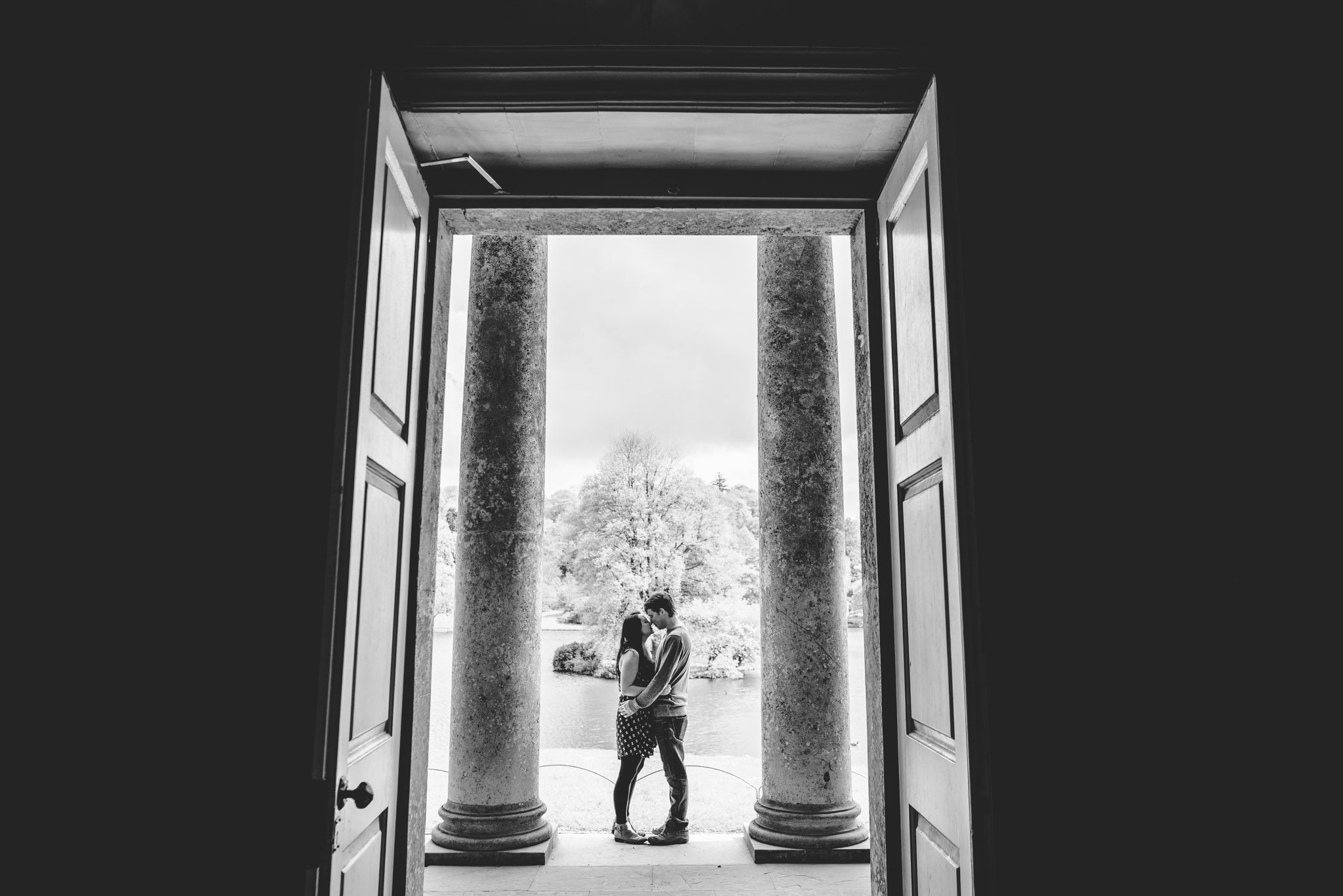 An architectural shoot at Stourhead